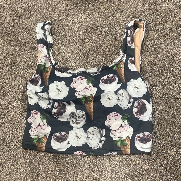 Vintage ice cream cone print - Picture 1 of 3